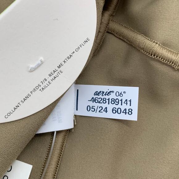 Aerie Womens XXL Offline Real Me Xtra 7/8 Legging Soft Stone High Waist Pockets - Picture 14 of 14